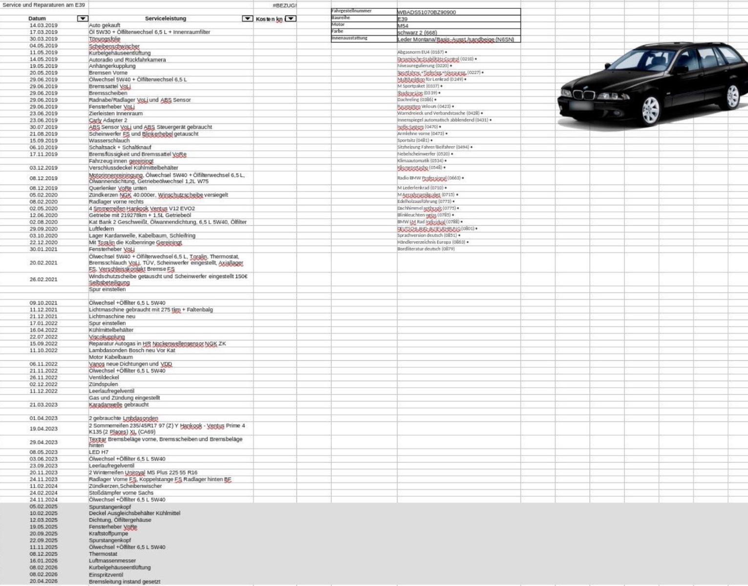 BMW 530i M-Paket ab Werk / Handschalter / Bastler 