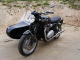 Triumph Bonneville Stern-Gespann black - TRIUMPH BONNEVILLE BLACK