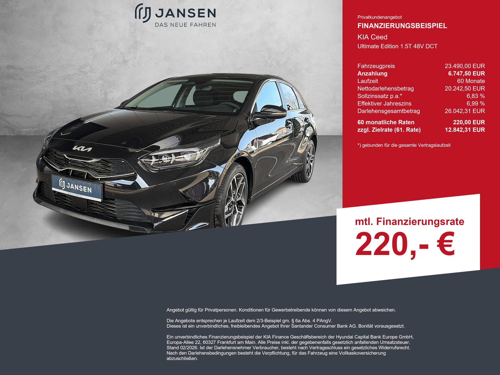 Kia Ceed Ultimate Edition 1.5T 48V DCT