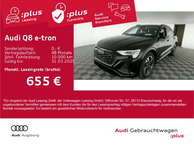 Audi Q8 e-tron 2x S line 55qu 114 kW/h*MATRIX*AHK*ACC