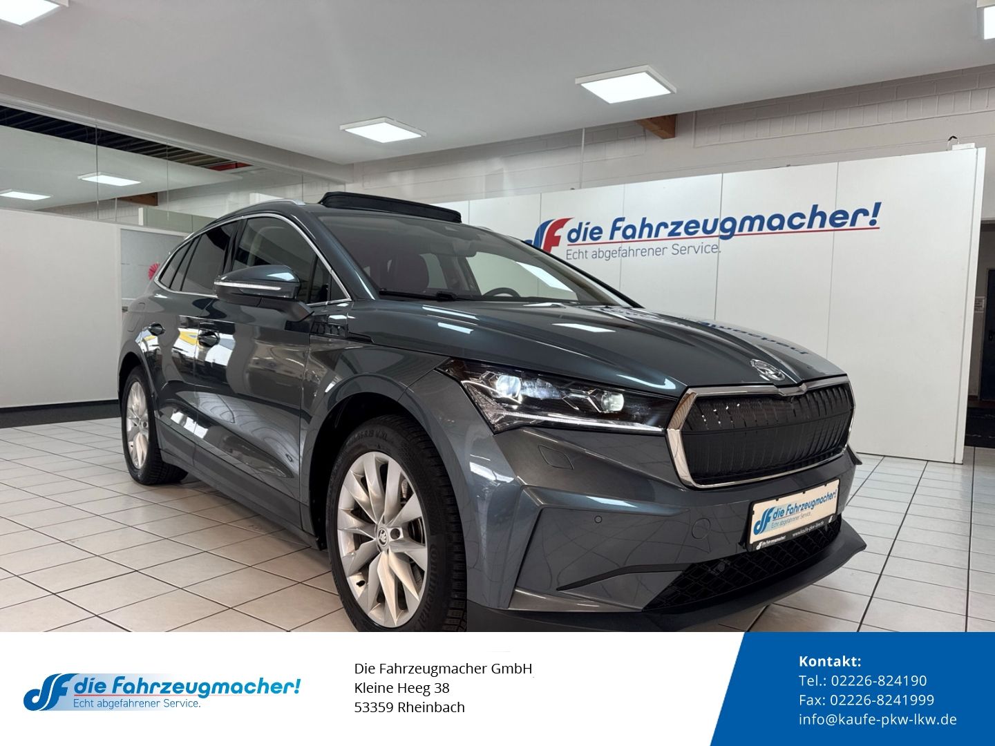 Fahrzeugabbildung SKODA Enyaq 80 Suite HUD El. Panodach Navi Leder Digi