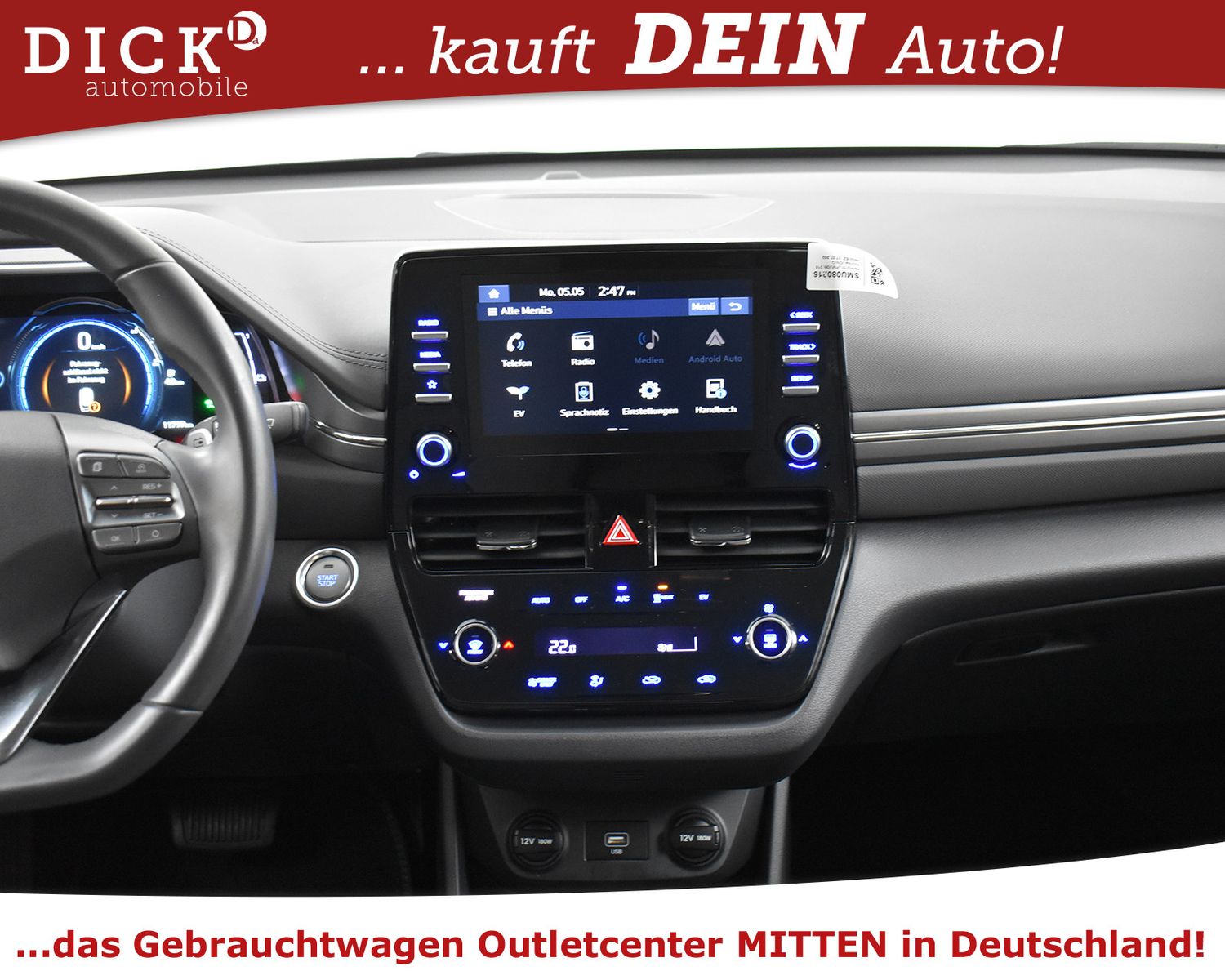 HYUNDAI IONIQ Ioniq Elektro VIRTU+KAMERA+SHZ+TEMP+DAB+LM - Image 14