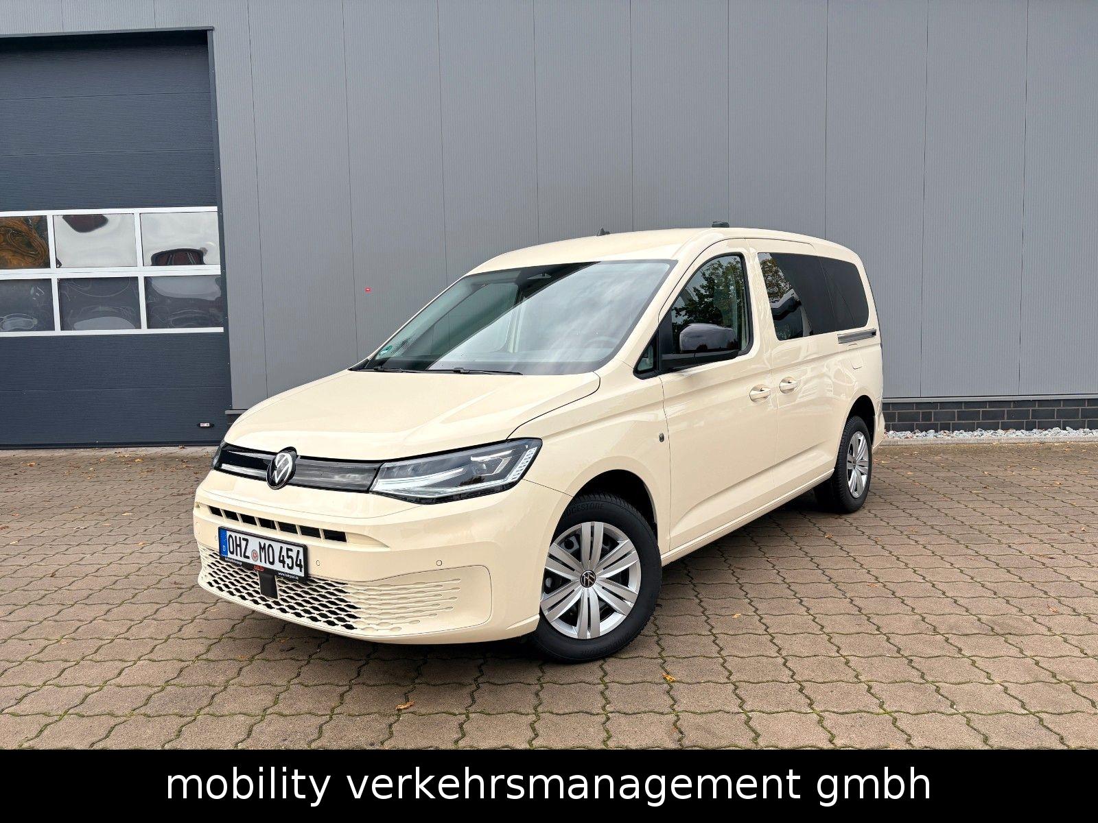 Volkswagen Caddy Maxi DSG Taxi Rollstuhl LED 7-Sitzer