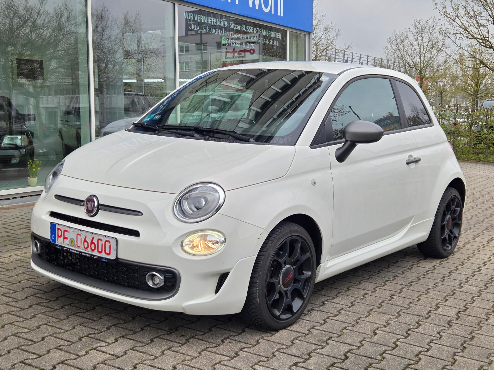 Fiat 500S Sport Design BERG-ANFAHRASS. SHZ LEDER