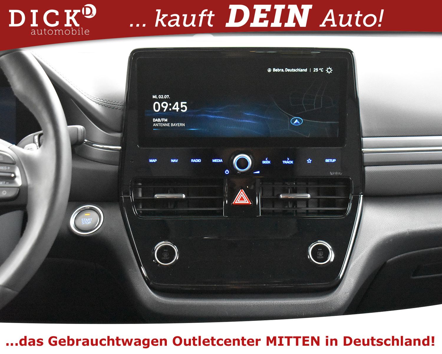HYUNDAI Ioniq Elektro Style NAVI+LED+SHZ+KAM+WP+ACC+DAB+ - Image 14