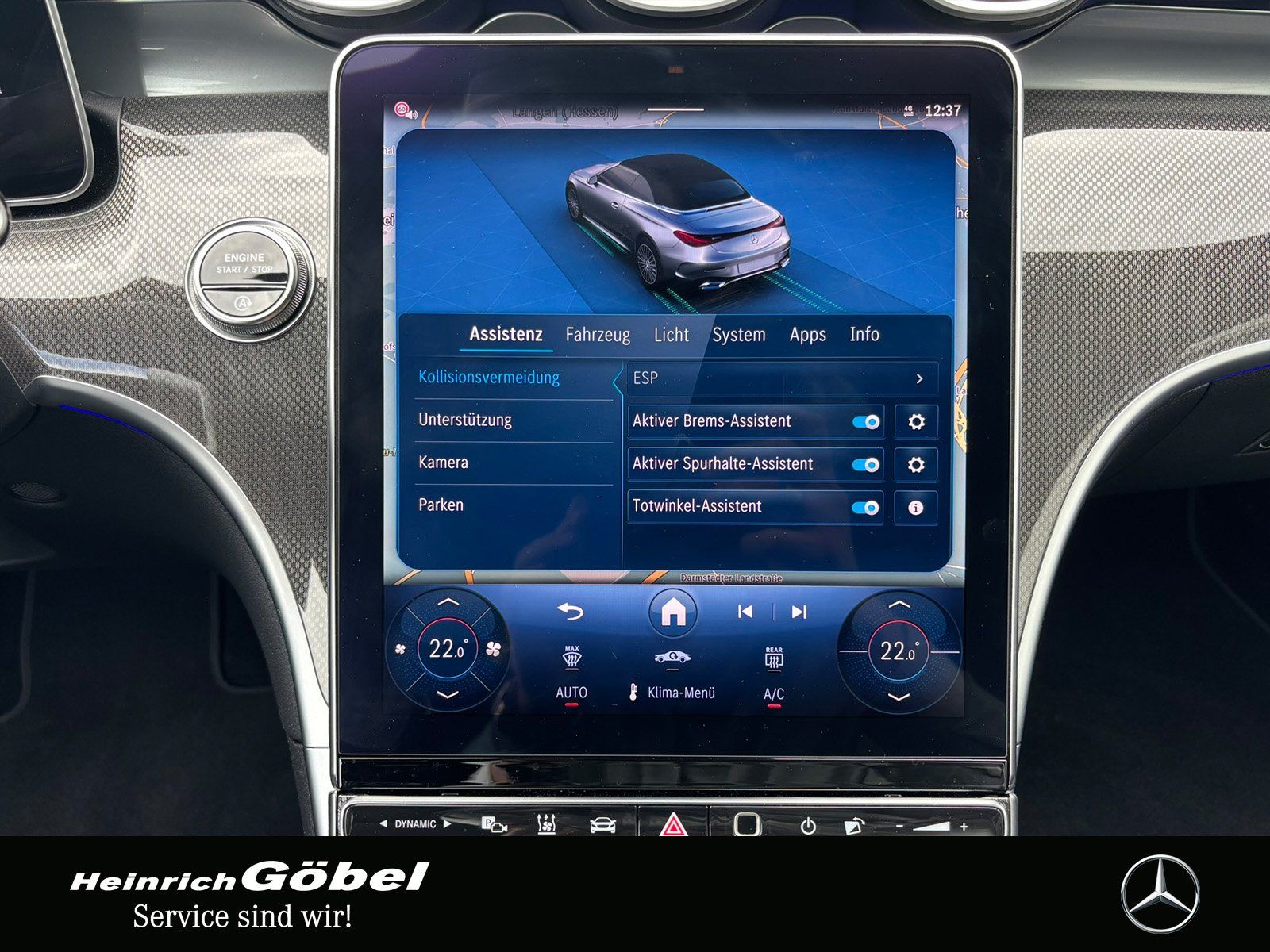 Fahrzeugabbildung Mercedes-Benz CLE 300 4M Cabrio*AMG*STANDH*360°MEMORY*APPLE-CA