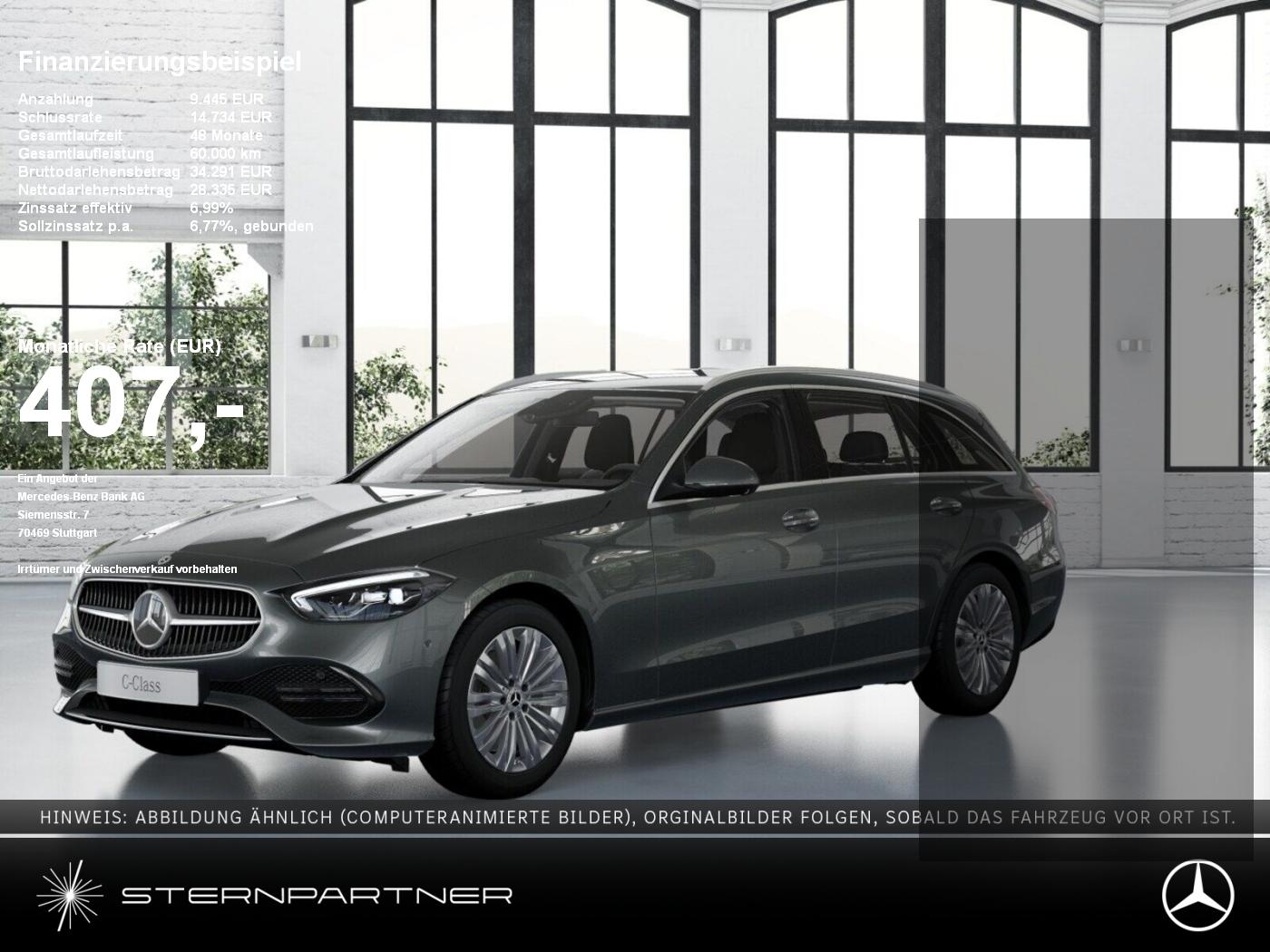 Mercedes-Benz C 200 d T AVANTGARDE+MBUX+LED+DISTR+AMBIENTE+360