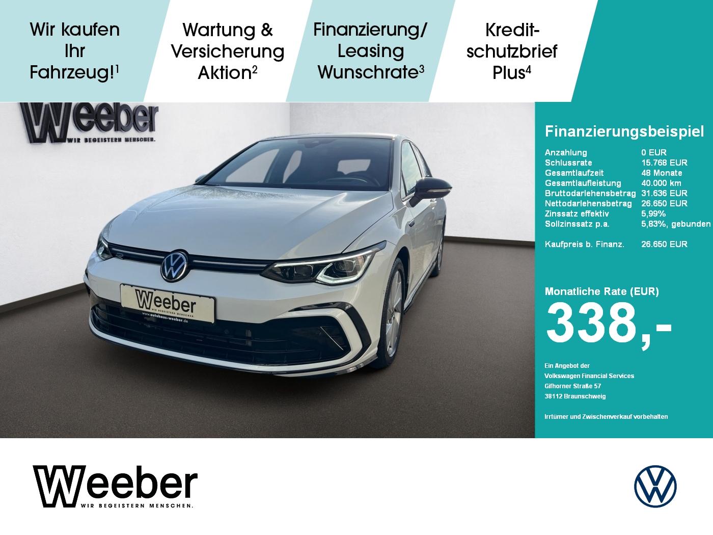 Volkswagen Golf R-Line *AHK*MATRIX*PANO*STHZ*NAVI*BLACKSTYL