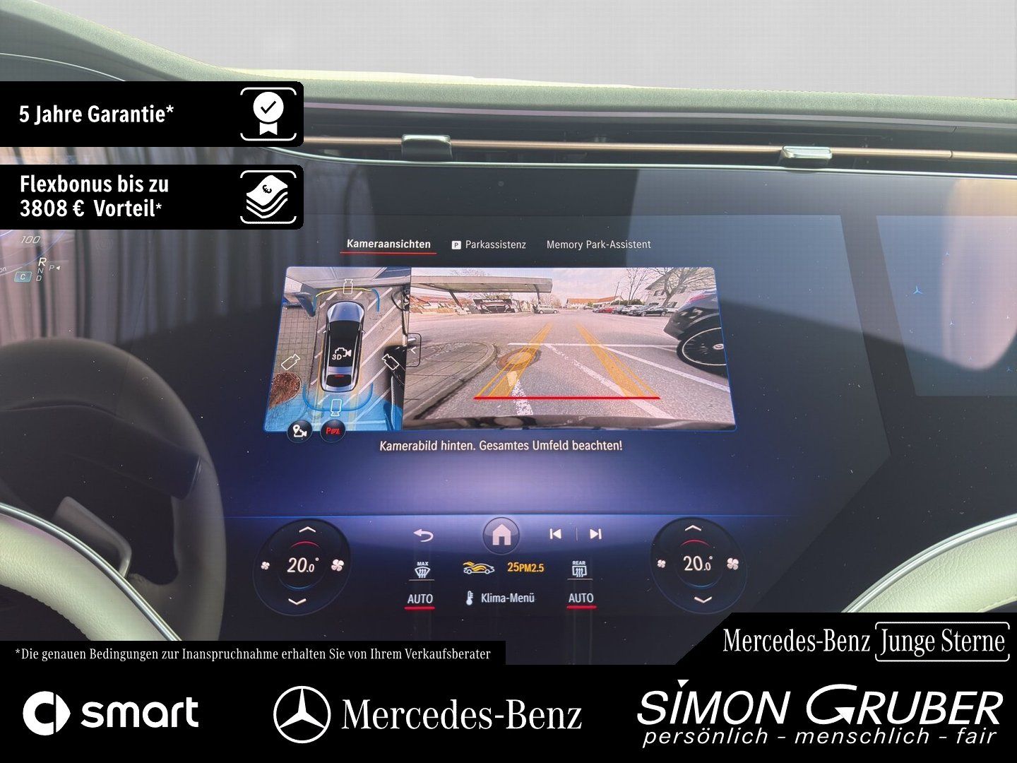 Fahrzeugabbildung Mercedes-Benz EQS 450+ Manufaktur Leder tiefweiss!!! Mod 2025