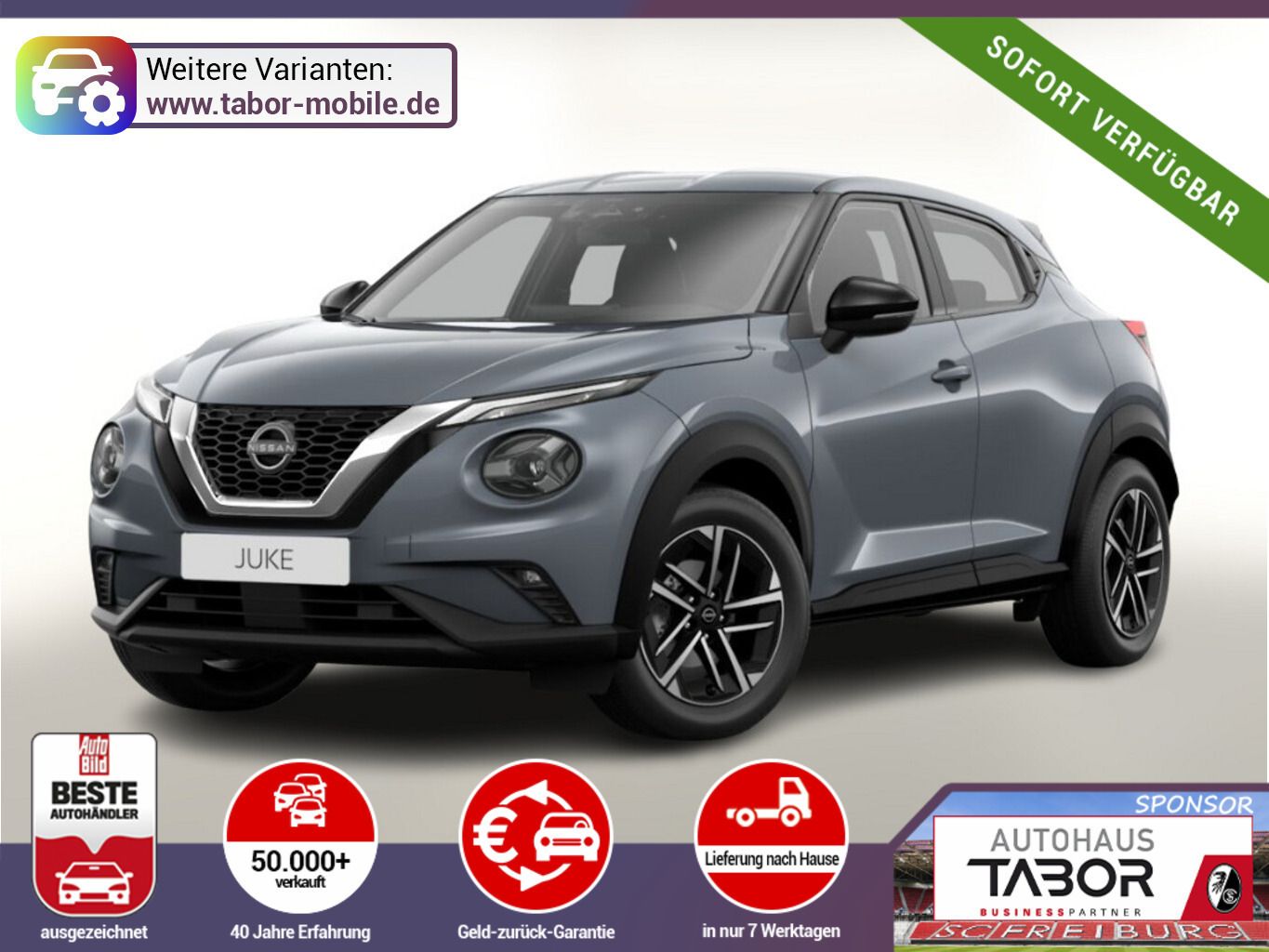 Nissan Juke N-Connecta MT SHZ Nav DigC Keyl UVP-34%*