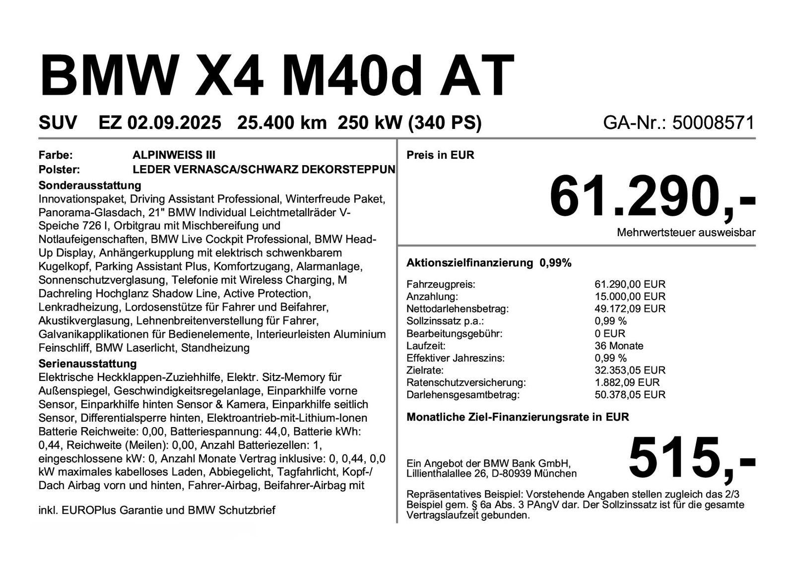 BMW X4 M40d imagem 2