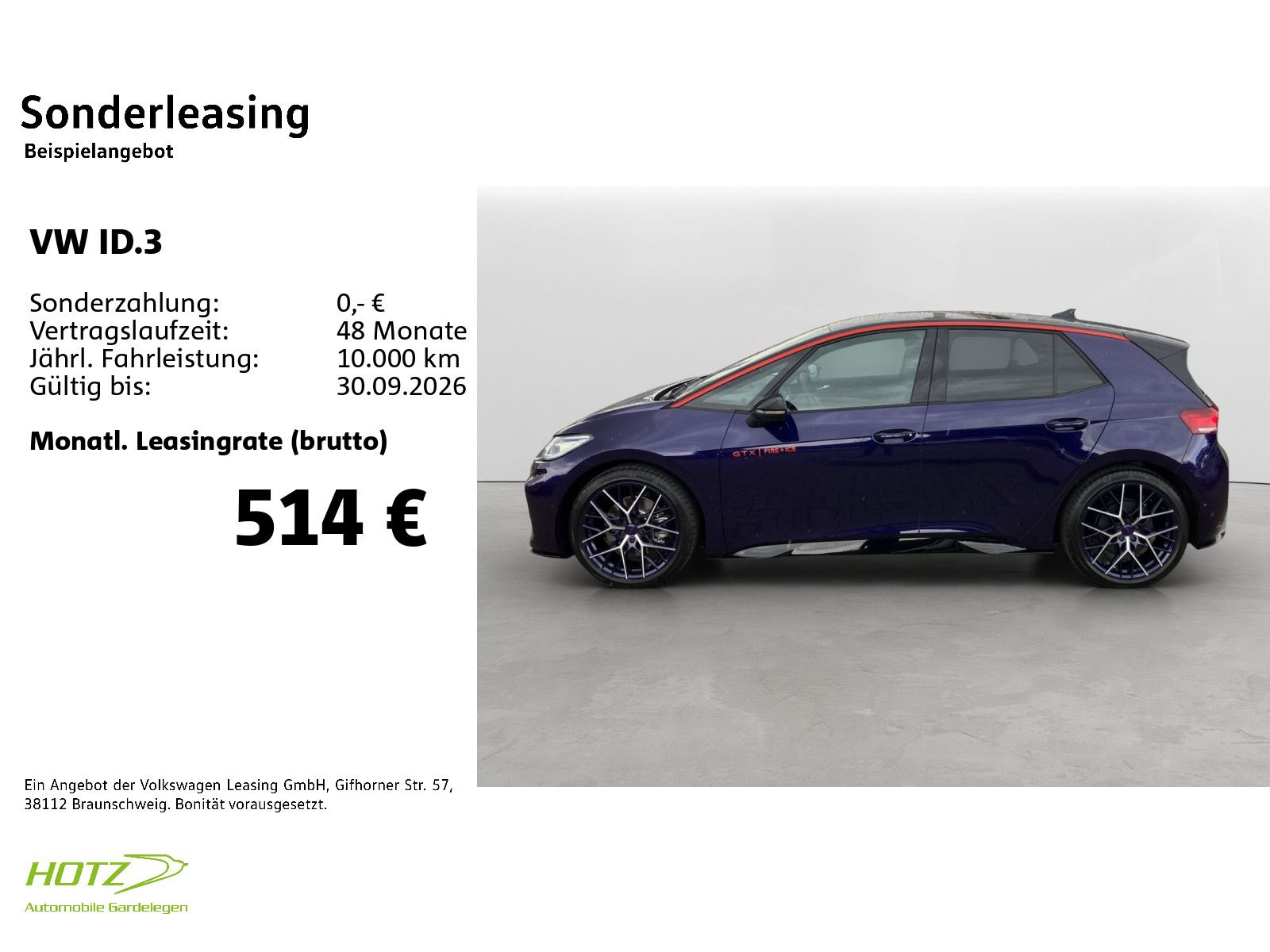 Volkswagen ID.3 GTX Fire Ice LED PDC APP foto 2