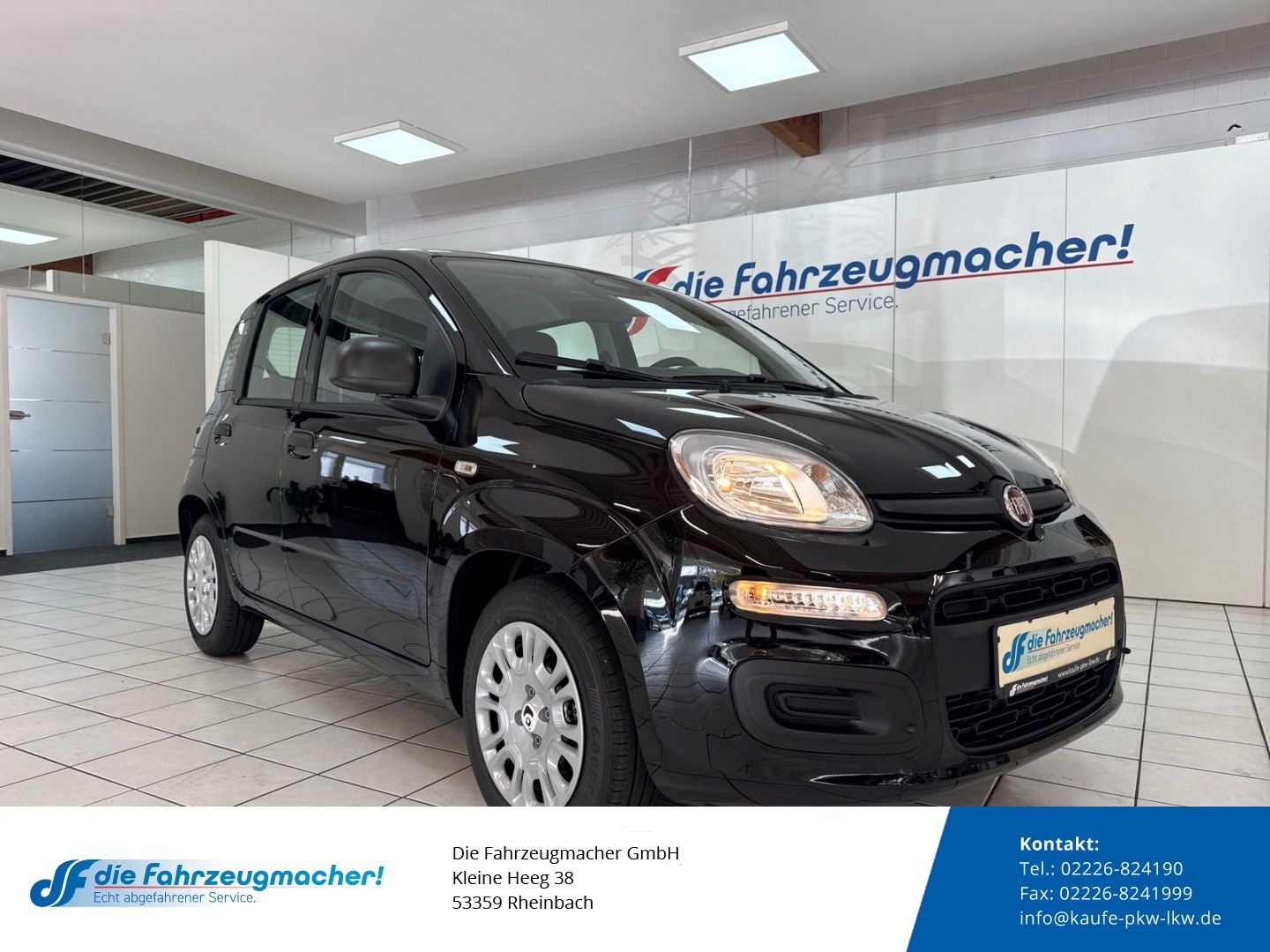 Fahrzeugabbildung Fiat Pandina Hybrid Tempomat Icon Digitales Cockpit D