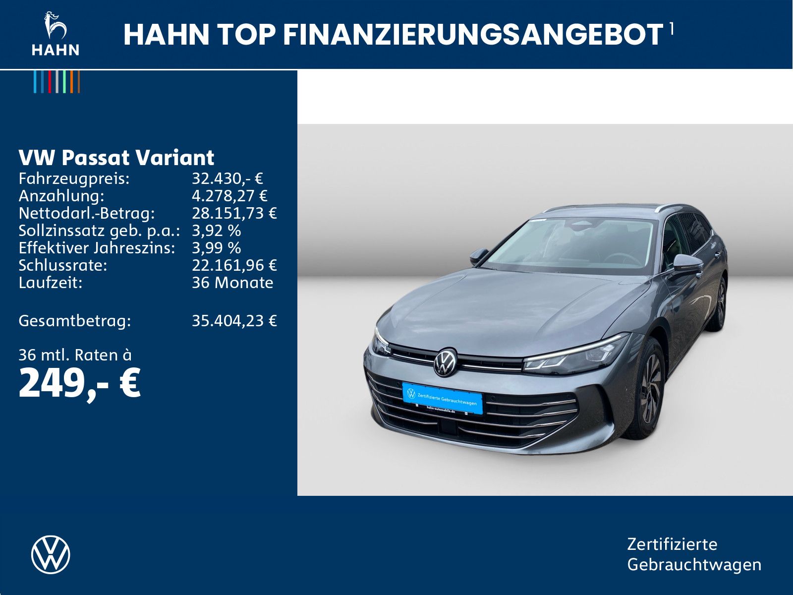 Volkswagen Passat Variant 1.5eTSI DSG Business 360 Navi LED foto 2