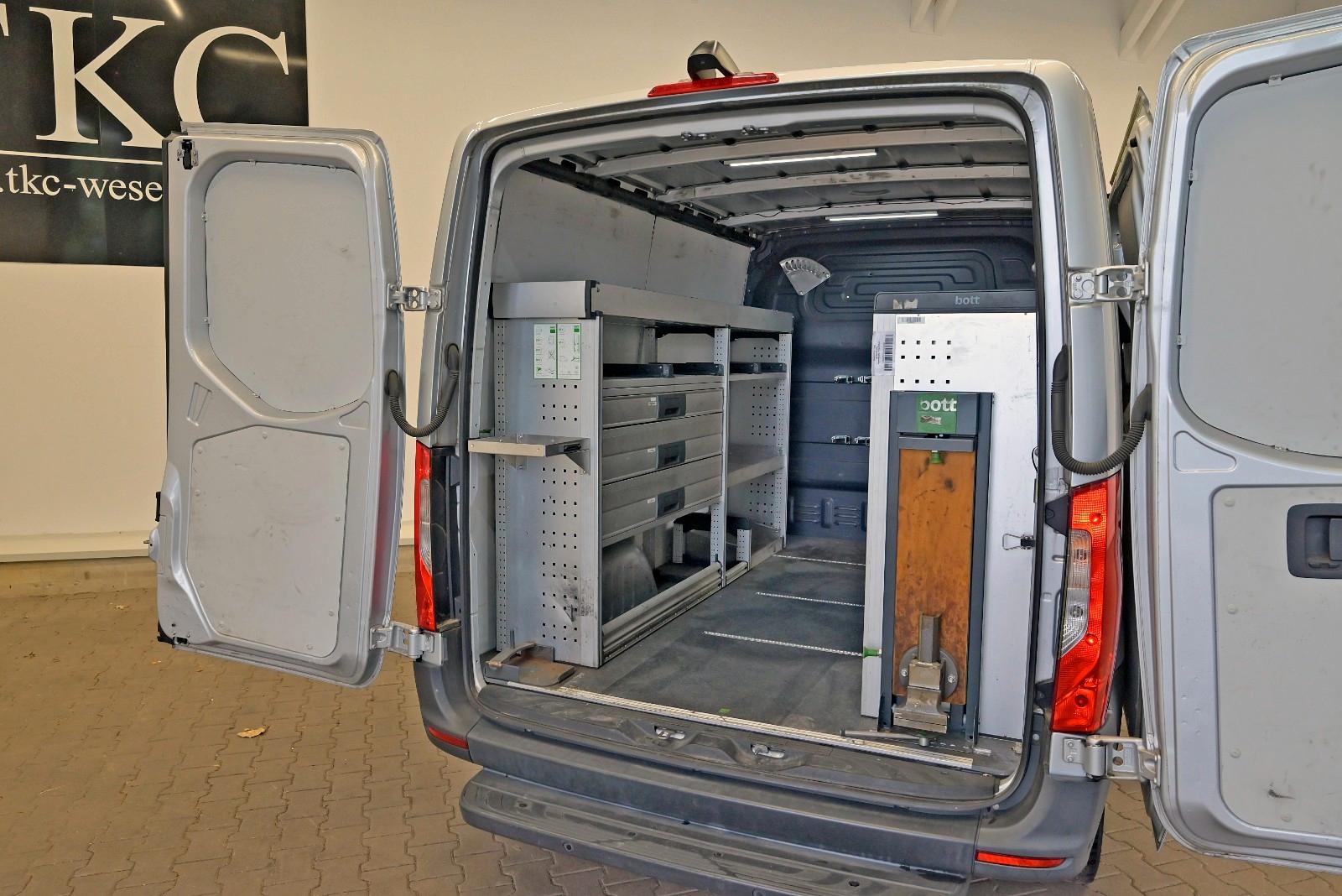 Mercedes-Benz Sprinter 311 CDI Kasten Klima Regalsystem BOTT, миниатюра 11