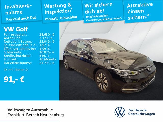 Volkswagen Golf VIII 2.0 TDI DSG MOVE Navi AHK Panoramadach