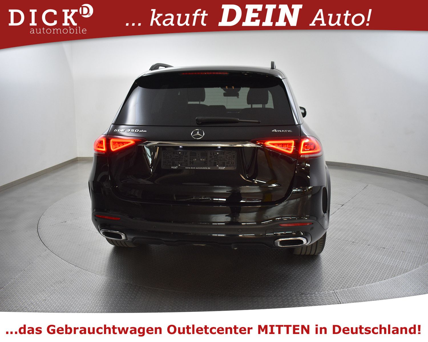 Fahrzeugabbildung Mercedes-Benz GLE350de 2X AMG Line NIGHT+AIRM+PANO+STNDHZ+360+