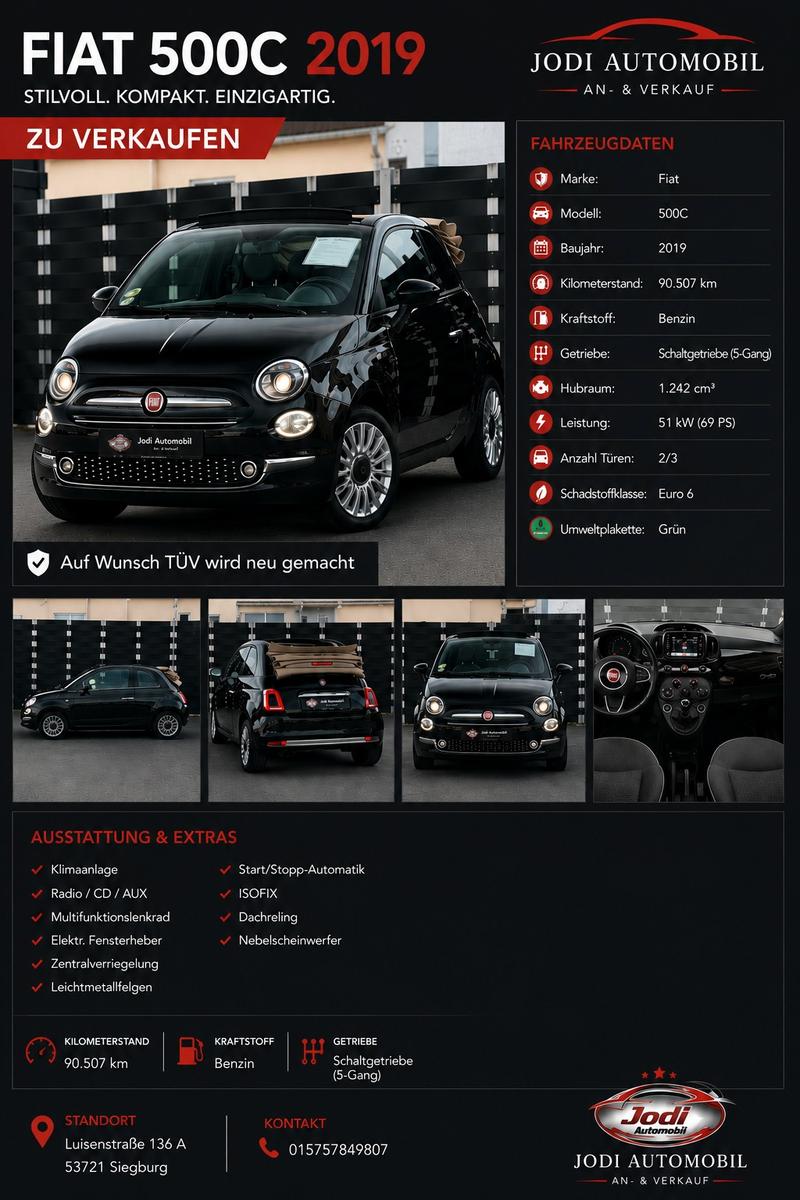 Fiat 500 Lounge