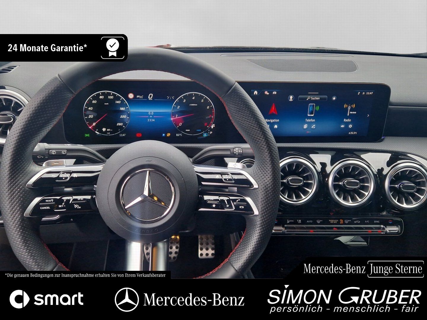 Fahrzeugabbildung Mercedes-Benz A 200 AMG Line Adv+ Multibeam Kamera Distronic