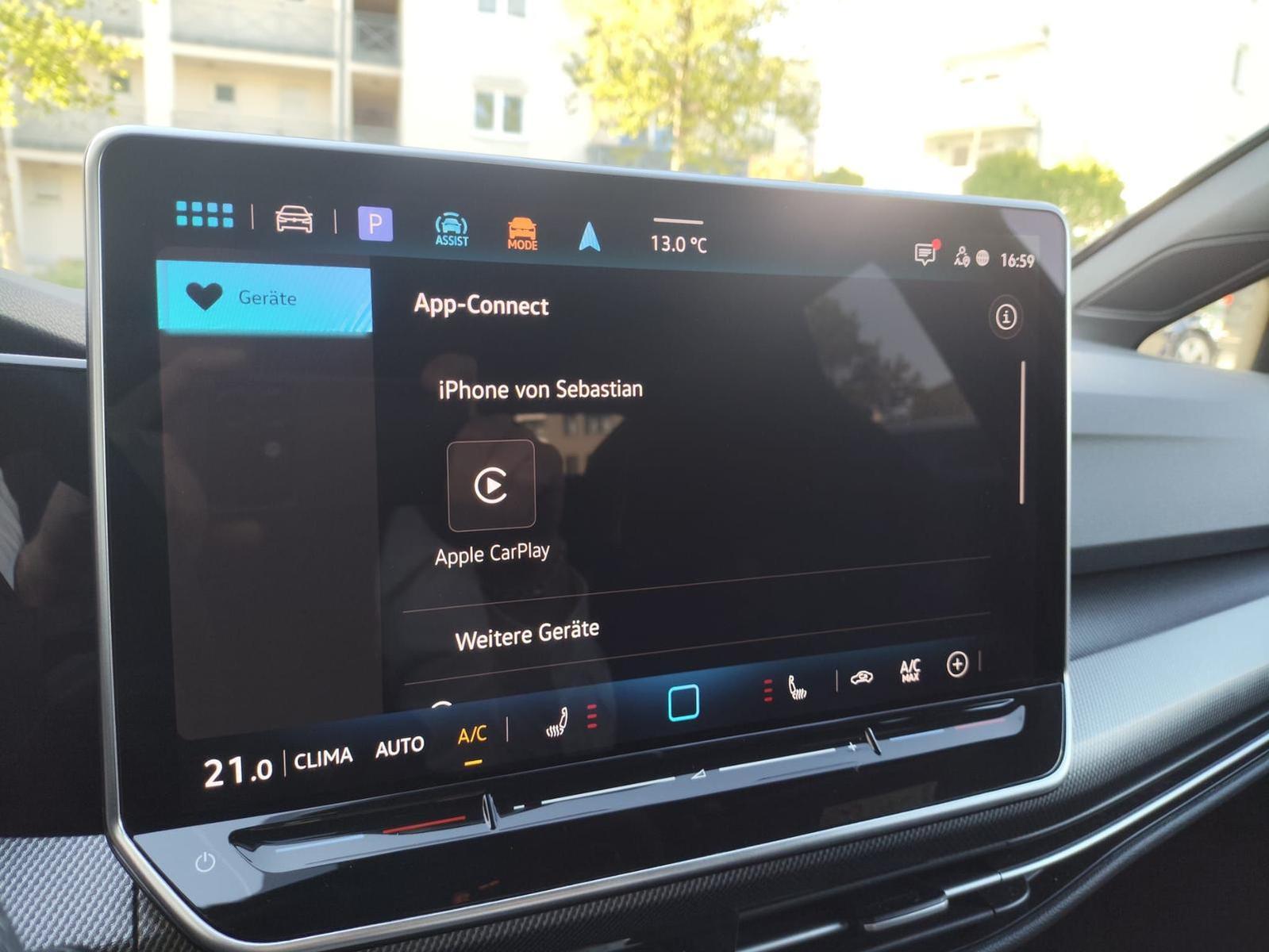 Volkswagen Golf Variant 1.5 eTSI DSG R-Line App SHZ LHZ ACC, миниатюра 10