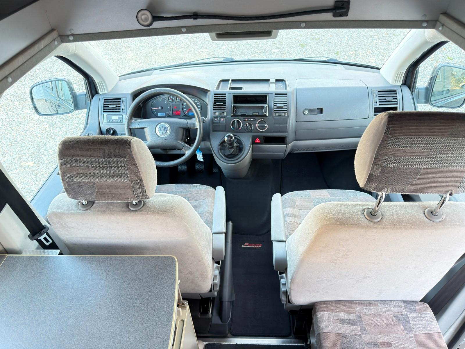 VOLKSWAGEN T5 CALIFORNIA 2.5 TDI 131ch - CAMPING-CAR FISCHER - TOIT HAUT - CHAUFFAGE TRUMA - ATTELAGE