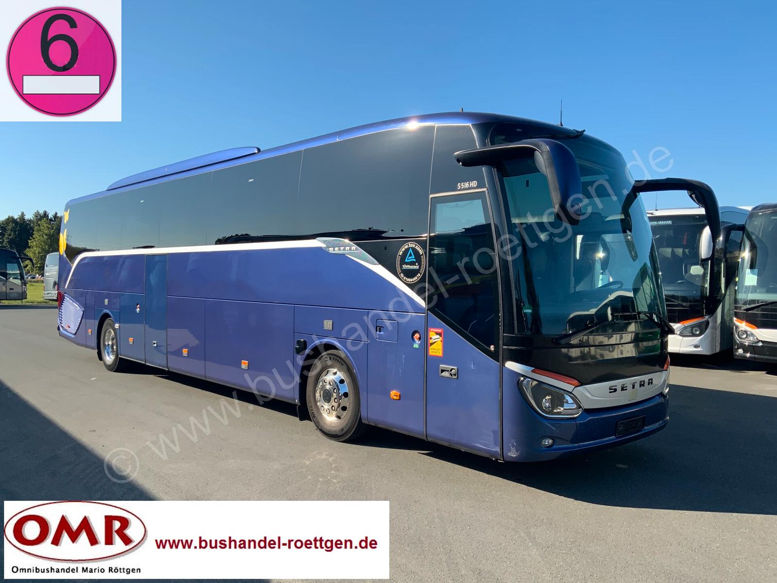 Setra S 516 HD/2 Travego/ Tourismo/Cityliner/56 Sitze