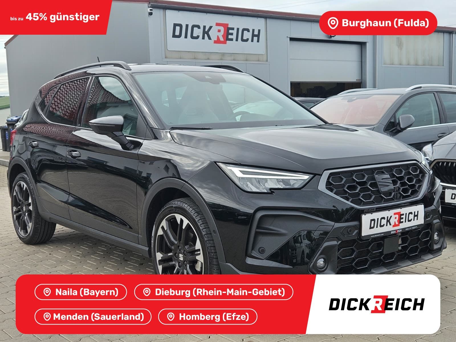 Fahrzeugabbildung SEAT Arona 1.5 TSI DSG FR Black Edition*LED*ACC*