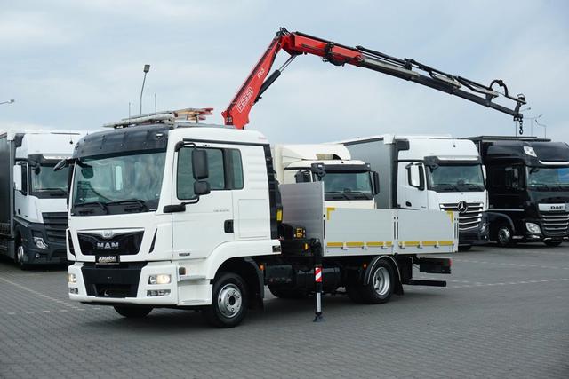 MAN TGL · 12.250 · SKRZYNIOWY + HDS · FASSI F 65 · P