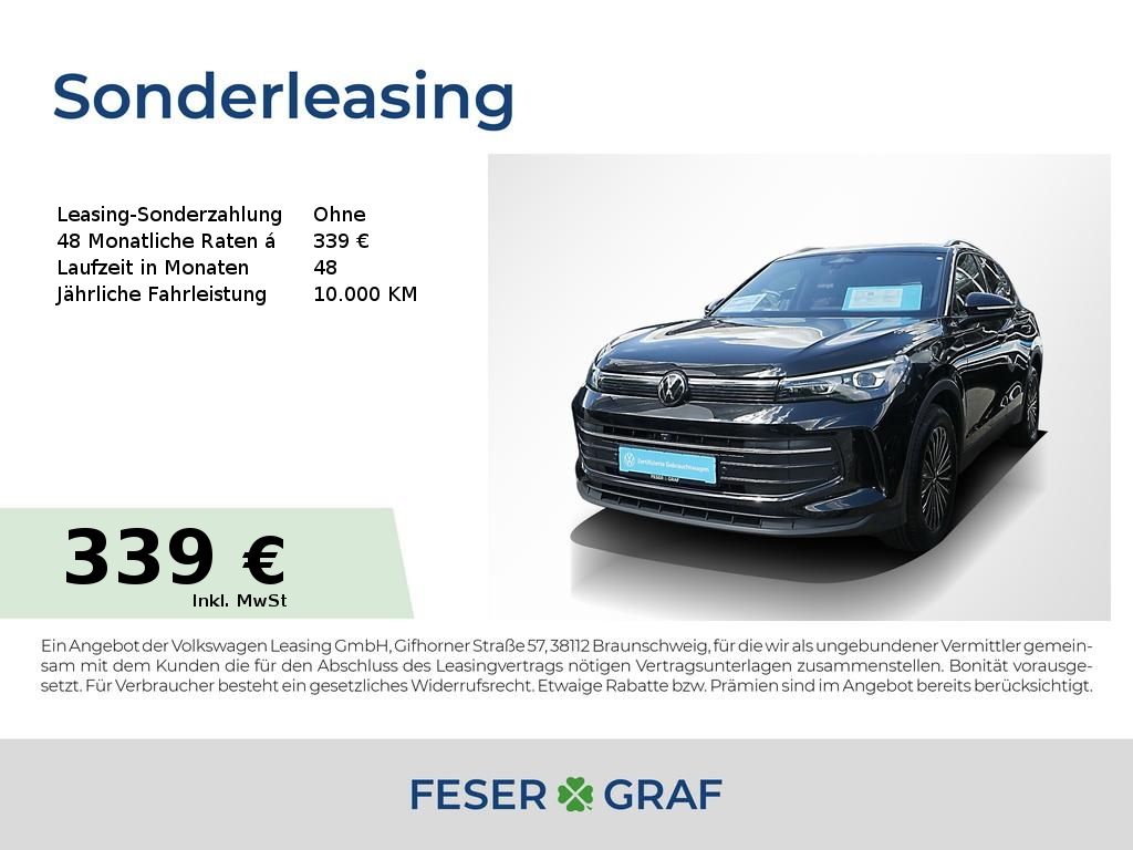 Volkswagen Tiguan 1.5 eTSI Goal AHK Matrix Navi Sitzh. 360°