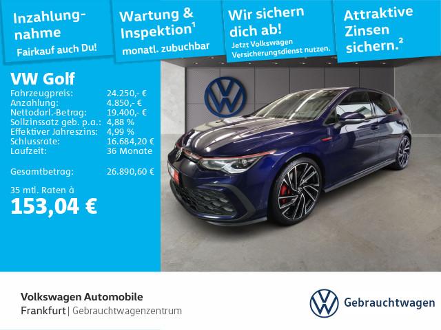 Volkswagen Golf VIII 2.0 TSI DSG GTI Navi IQ.Light DCC