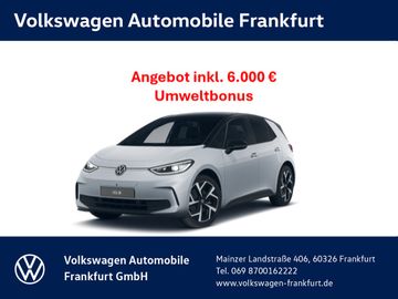 Volkswagen Leasingangebot: Volkswagen ID.3 Pro 150 kW (204 PS) 59 kWh 1-Gang-A utomati