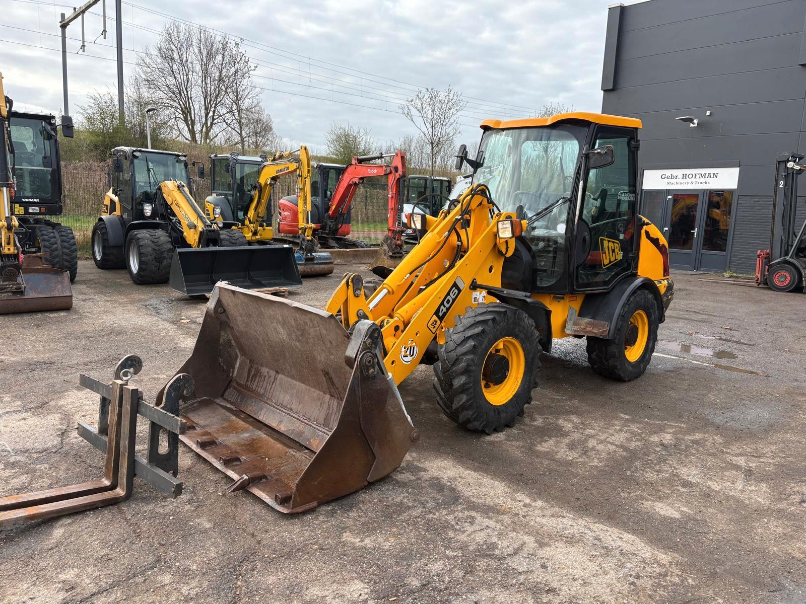 JCB 406 Schaufel-Gabeln  *4979 Stunden*