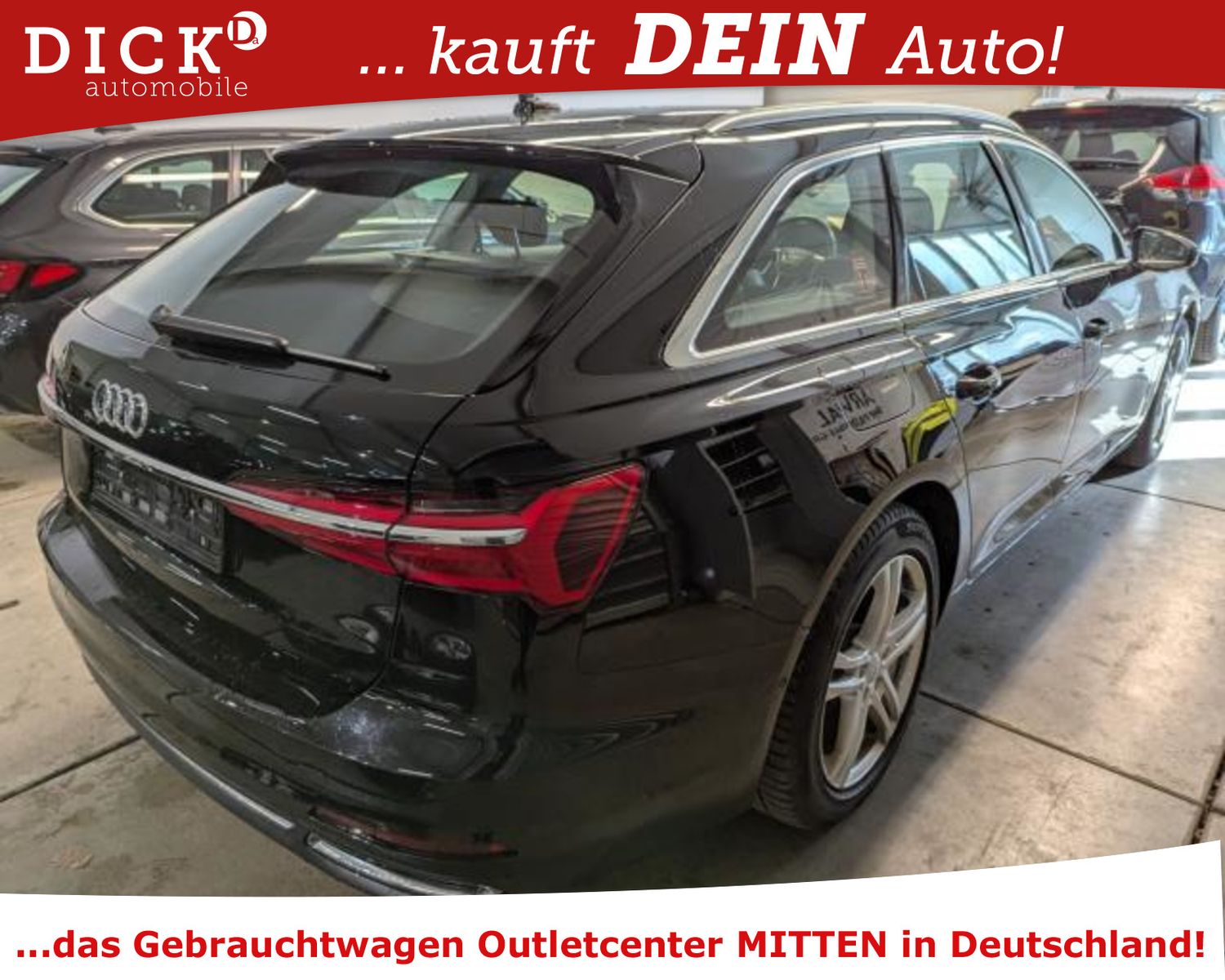 Fahrzeugabbildung Audi A6 Av. 40d S-Tr LED/NAVI+/ACC/SHZ/360°/AHK/8Fa