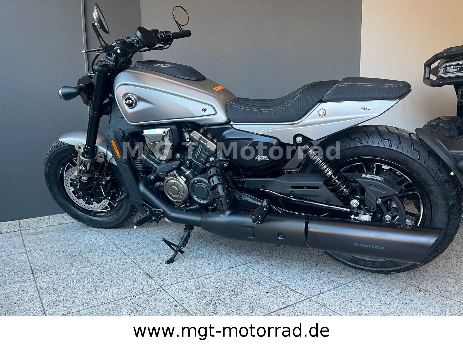QJ Motor SRV 600 V  * Cruiser mit V4 Motor *Zahnriemen *