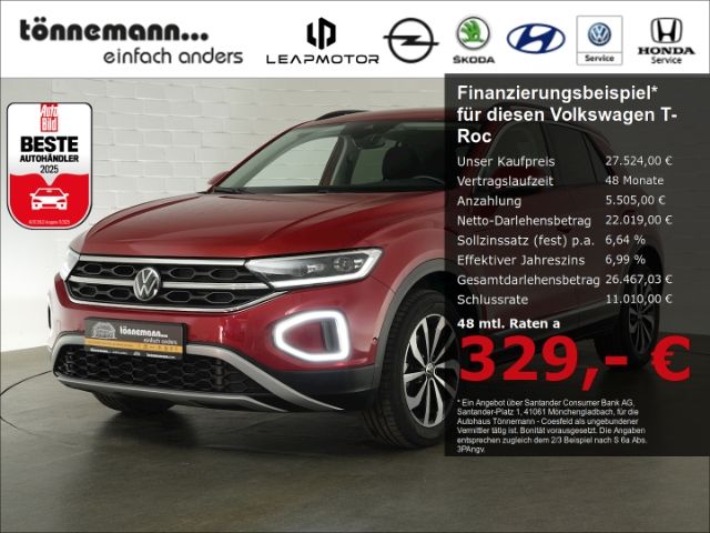 T-Roc TSI STYLE DSG+AHK+RÜCKFAHRKAMERA+STANDHEIZ