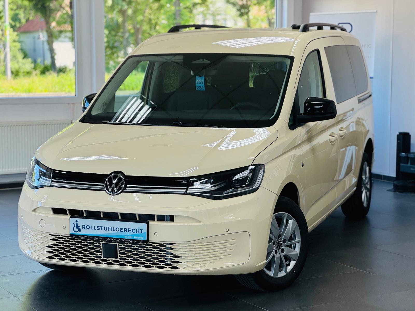 Volkswagen Caddy Maxi DSG Rollstuhlgerecht-Rampe TAXI NEU