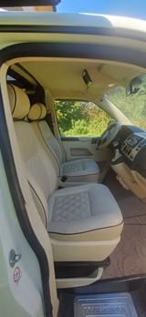 Volkswagen T5 Caravelle - weiße Volkswagen T5 Caravelle