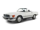 Mercedes-Benz R107 560SL - weiße Mercedes-Benz SL 560