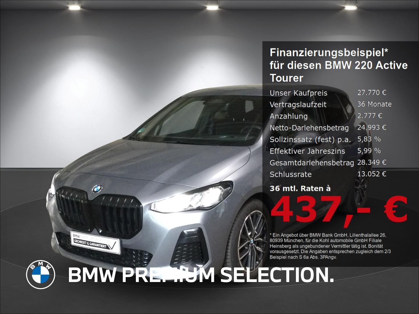 BMW 220 Active Tourer i M Sport Driving Assistant An