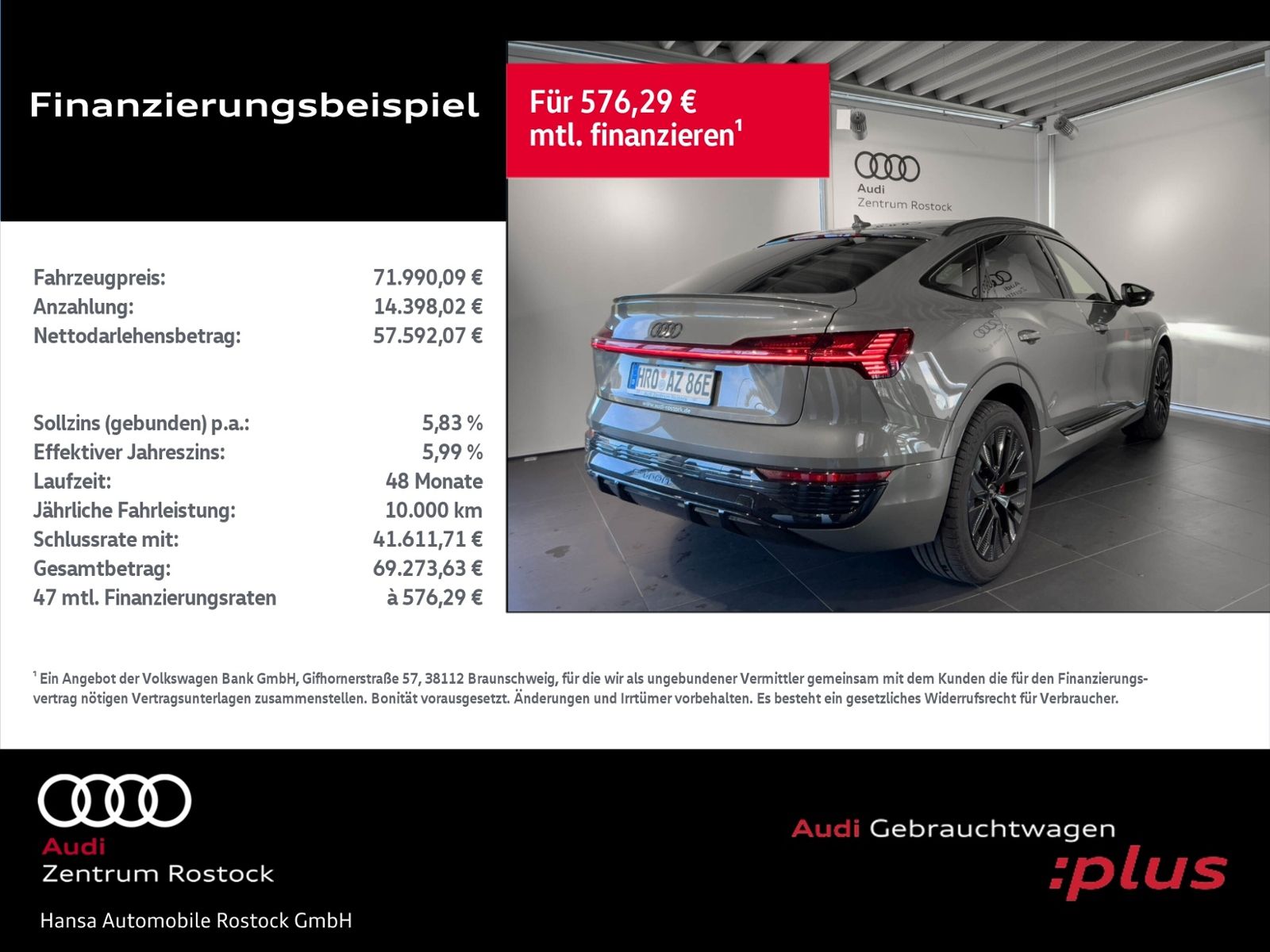 Audi Q8 Sportback 55 e-tron Quattro S-Line+Navi+Matri foto 3