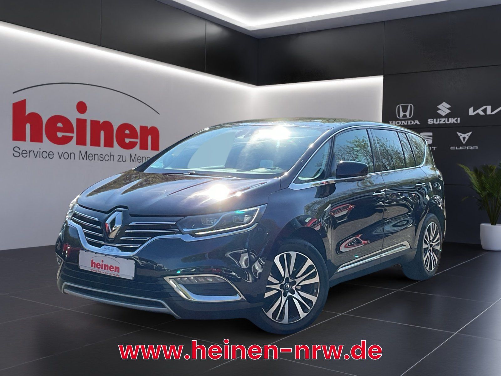 RENAULT ESPACE V 1.8 TCE 224ch INITIALE PARIS BVA Sièges massants chauffants Toit pano HUD Caméra de recul PDC - 2EME MAIN