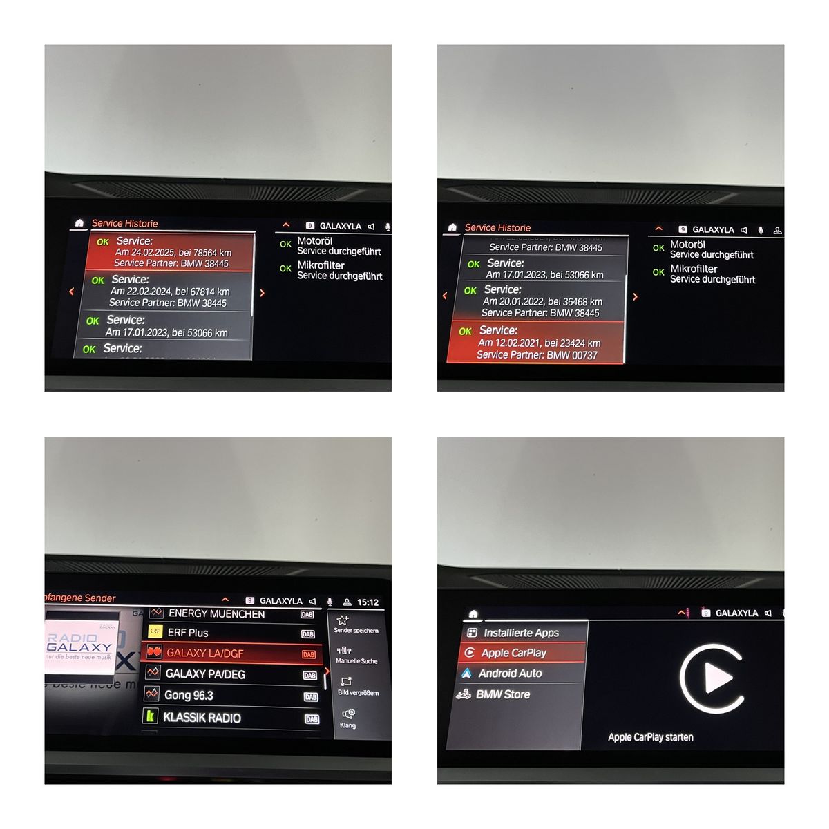 Fahrzeugabbildung BMW 330 i Lim. M SPORT/LASER/360*/H&K/HuD/ACC/DE FZG