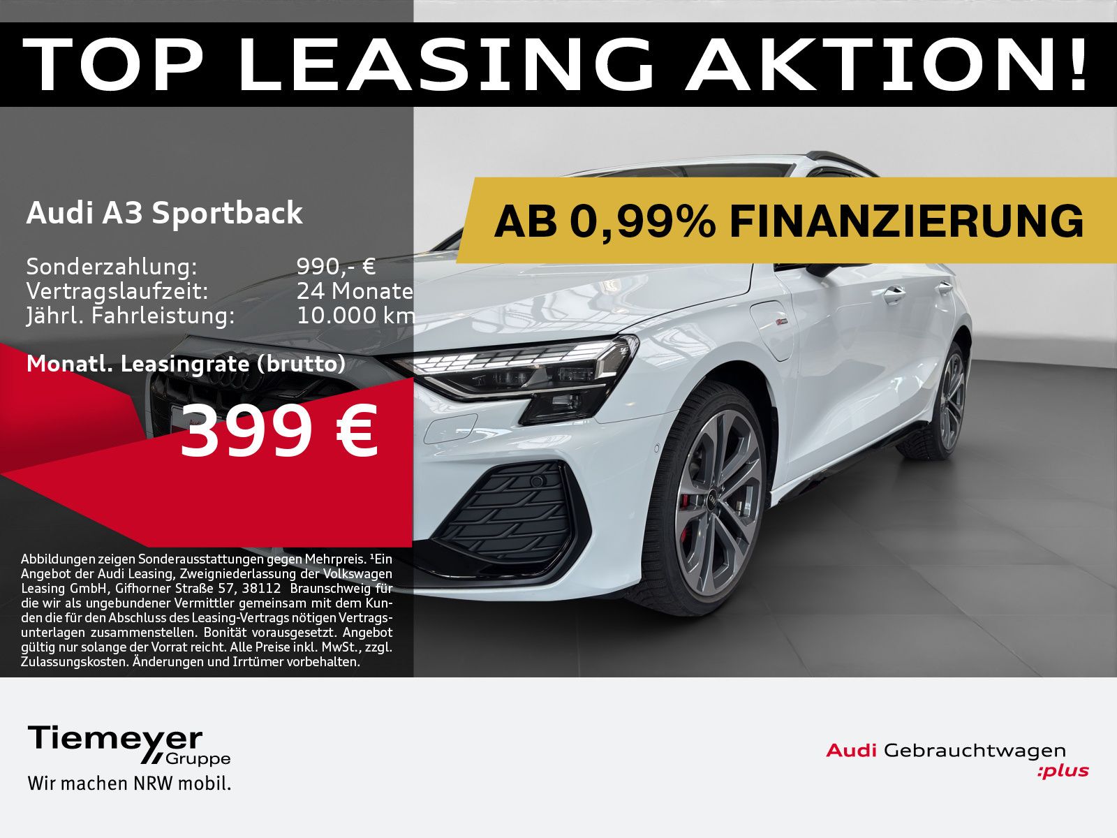 Audi A3 Sportback 45 TFSIe 2x S LINE MATRIX SONOS HuD
