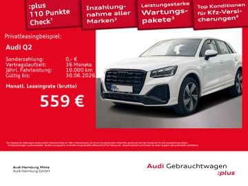 Audi Leasingangebot: Audi Q2 35 TDI S line S tronic Matrix Kamera Klima