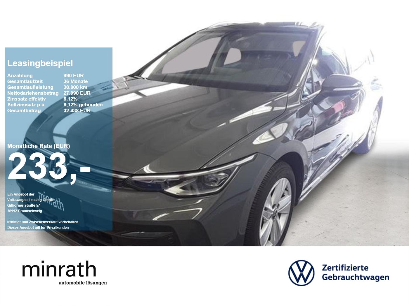 Volkswagen Golf VIII Variant Life 1.5 eTSI DSG MATRIX+APP, миниатюра 19