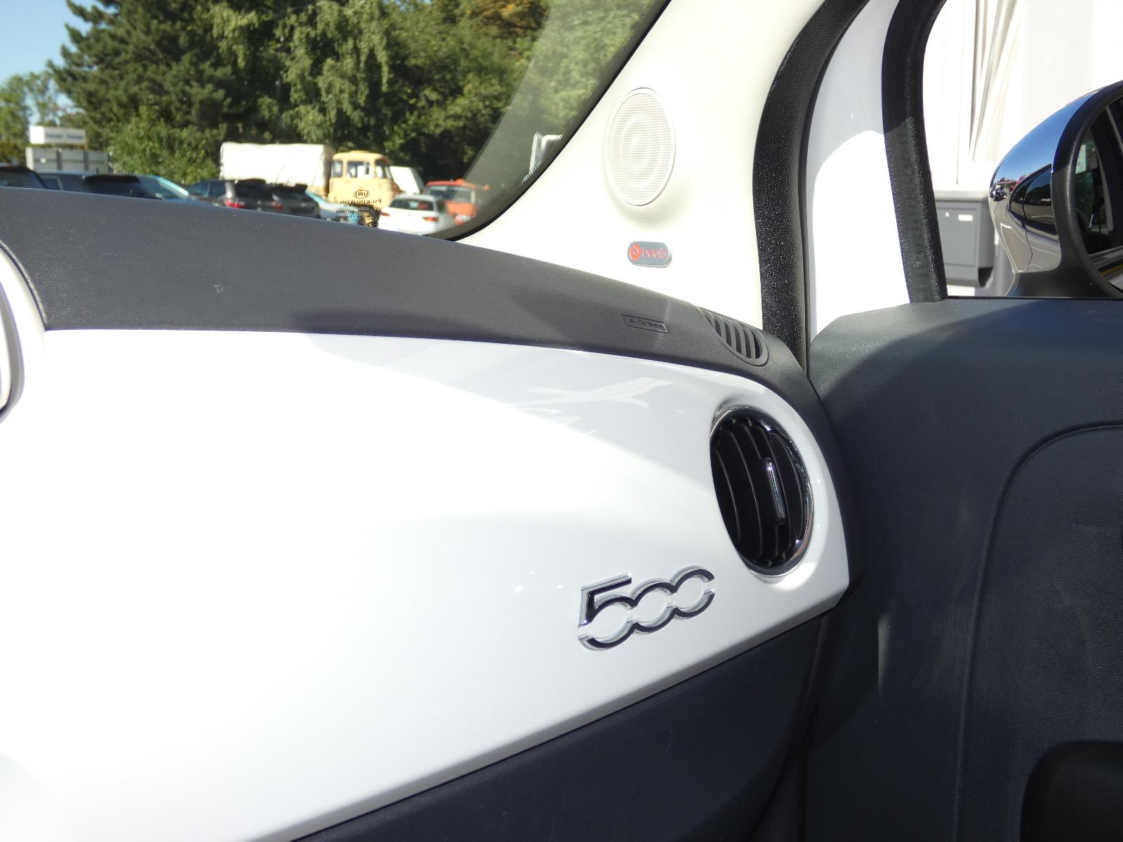 Fiat 500 Anniversario Glas-Schiebedach LED NAVI PDC