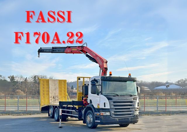 Scania P310 * FASSI F170A.22 + FUNK * TOPZUSTAND