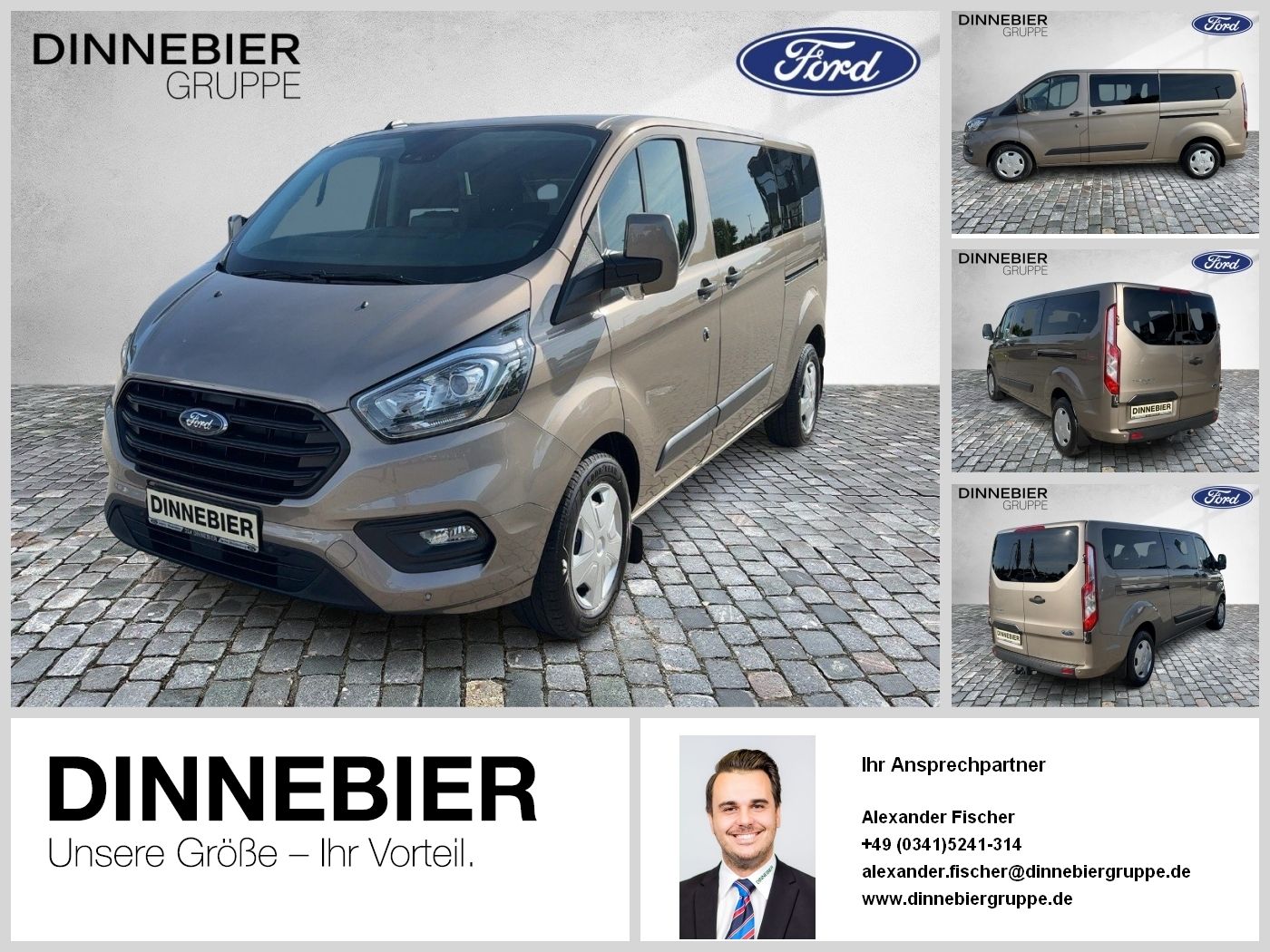 Ford TRANSIT CUSTOM 340 L2 H1 Kombi PKW Trend 96 kW