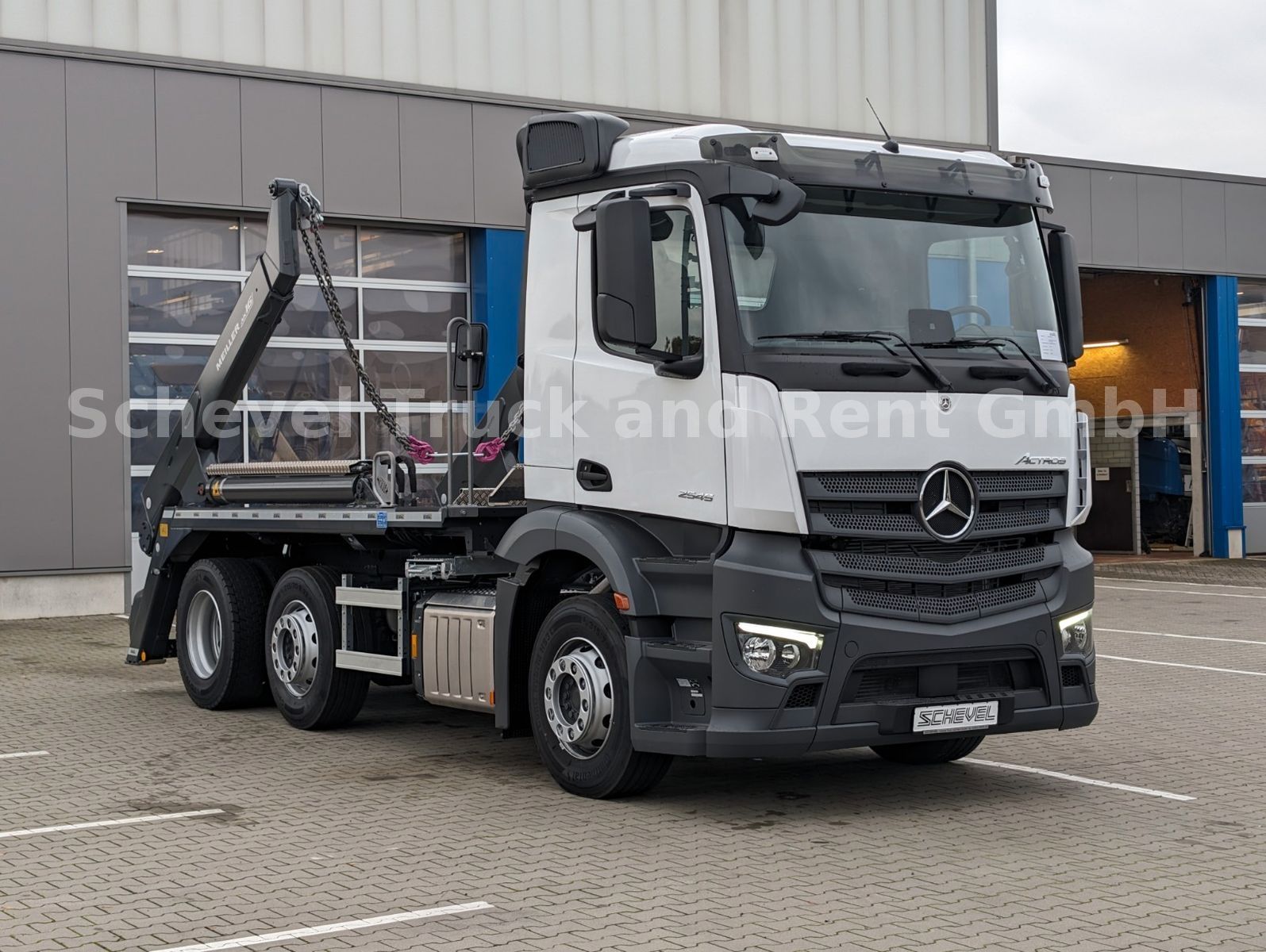 Fahrzeugabbildung Mercedes-Benz Actros 5 2545 6x2/4 Absetzkipper MEILLER AK16.T