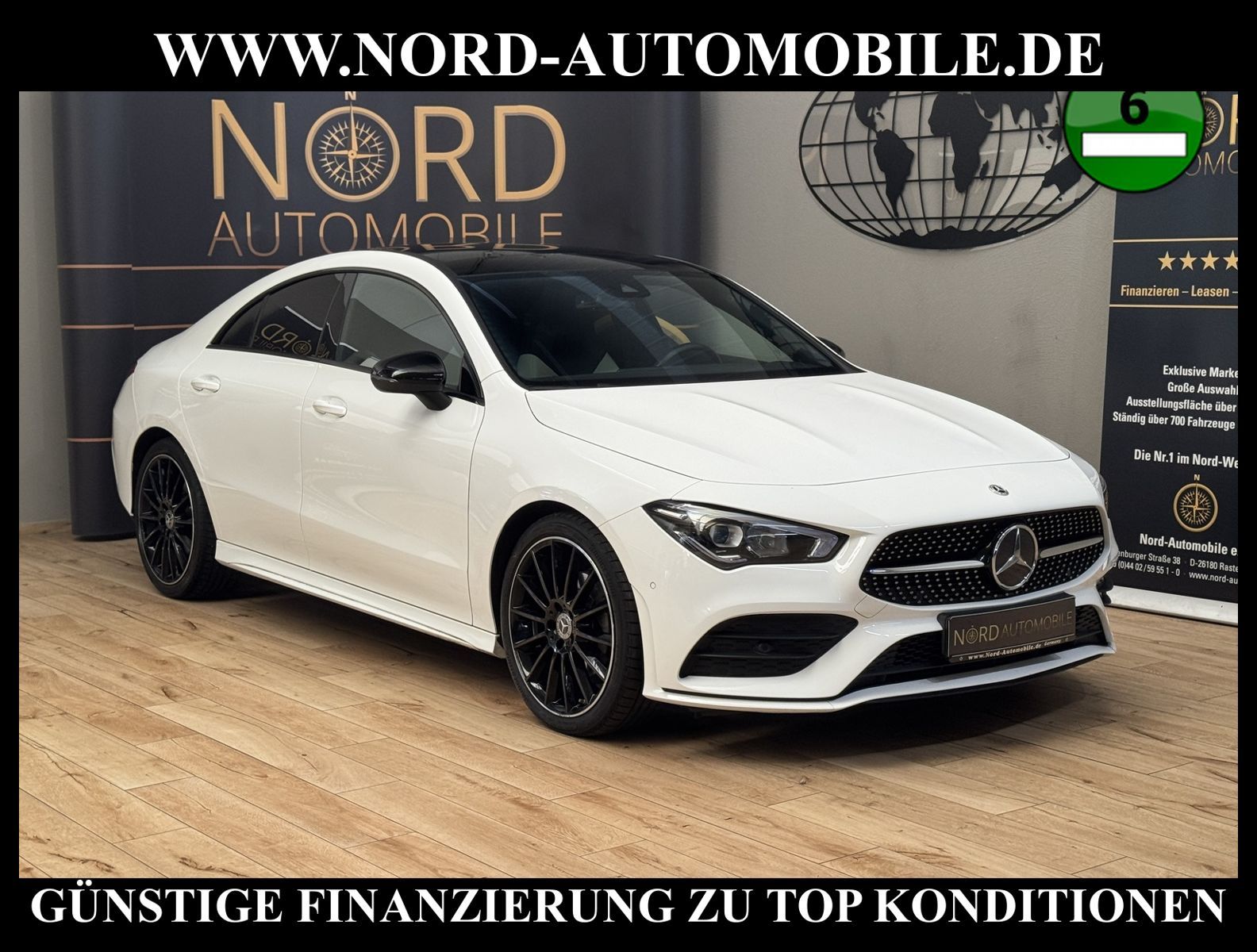 Mercedes-Benz CLA 200 d Coupé 4Matic AMG Leder Pano Night StHz